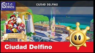 Todos los Soles Ciudad Delfino  Super Mario 3D AllStars Super Mario Sunshine [upl. by Giah622]