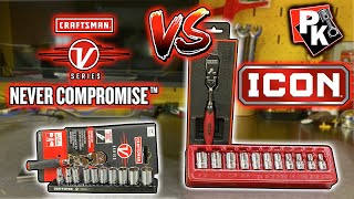 Icon VS Craftsman V Series Which is BETTER harborfreight tools craftsman toolreviews snapon [upl. by Einafats111]