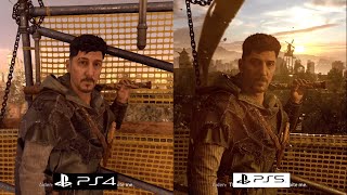 Dying Light 2  PS4 vs PS5 [upl. by Nilrak]