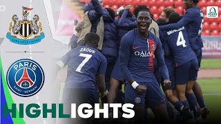 Newcastle United vs Paris Saint Germain  Highlights  UEFA Youth League 04102023 [upl. by Kauffman]