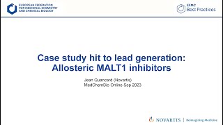 Best Practices for HittoLead  Case Study MALT1 Inhibitors [upl. by Arvin]