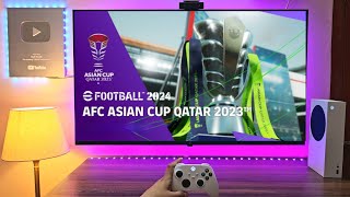 Efootball 2024 New Update  AFC CUP 2023  Xbox Series S Gameplay [upl. by Elmaleh680]