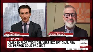 Amex Exploration Delivers Exceptional PEA on Perron Gold Project [upl. by Mcdougall995]