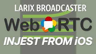 Ingesting WebRTC WHIP from Larix Broadcaster into Nimble Streamer [upl. by Virnelli344]