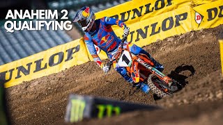 ANAHEIM 2 QUALIFYING SUPERCROSS 2024 [upl. by Kiki640]