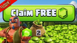 HACKEarn 2500 FREE GEMS Clash of Clans [upl. by Yemane]