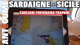 ⛵️Traversée Cagliari Sardaigne vers Trapani via larchipel des Egades Sicile [upl. by Aihsirt]