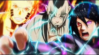 Naruto amp Sasuke Duo Vs Jigen  Ishiki Otsutsuki  Full Fight HD  Boruto Episode 204 English Sub [upl. by Casaleggio]