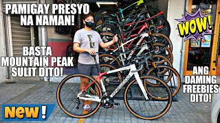 PAMIGAY PRESYO NA DITO BASTA MOUNTAIN PEAK SULIT DITO PATI ROAD BIKE NA HANAP MO NANDITO [upl. by Acinelav]