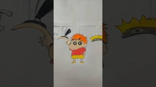 Shinchan with funny hairstylesWatch till end🤣🤣youtubeshorts shorts shinchan [upl. by Afatsuom]