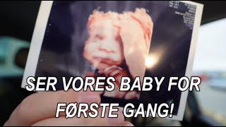 SER VORES BABY FOR FØRSTE GANG [upl. by Nyltyak]