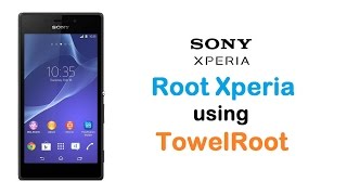 Root Sony Xperia  using TowelRoot [upl. by Haek291]