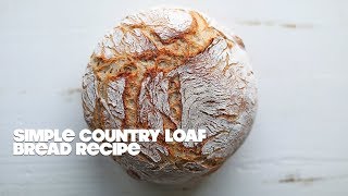 How to Make a Homemade Artisan Bread Recipe  Seriously the Best Bread Recipe Ever [upl. by Kilgore]