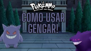 POKEMMO COMO USAR GENGAR O POKEMON SOMBRIO [upl. by Akenn193]