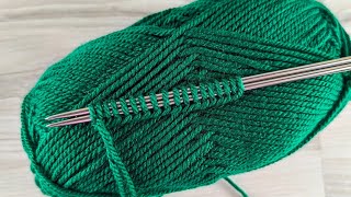 You wont believe how beautiful and easy this Knitting Pattern is simple knitting stitches [upl. by Brand]