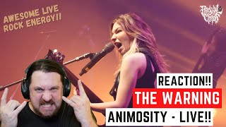 The Warning  Animosity Live Aussie Producer Reacts [upl. by Neelrahc529]