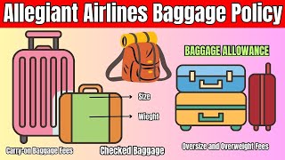 Allegiant Air Baggage Policy  Carryon and Checked Baggage Rules amp Fee [upl. by Han808]