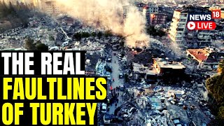 Satellite Images Show Fault Line And Destruction Caused By Earthquakes  Turkey Earthquake 2023 LIVE [upl. by Sevik]