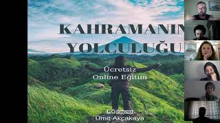 Kahramanın Yolculuğu Zoom Online Eğitim [upl. by Anirdnaxela571]