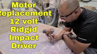 12 volt Ridgid Impact driver Fix Ridgid R82230 at BandasPalettecom fix [upl. by Ztnahc]