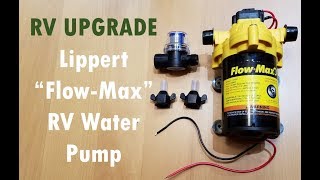 RV UPGRADE  Lippert Water Pump [upl. by Sims146]