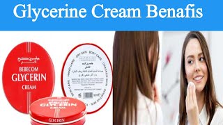 Skin Moisturizer Cream Review Glycerin Cream Benafits Short Time Skin Care [upl. by Acinomad542]