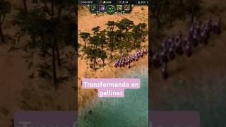 Lampades Transformación en gallinas Age of mythology retold gaming shorts ageofmythology [upl. by Illyes29]