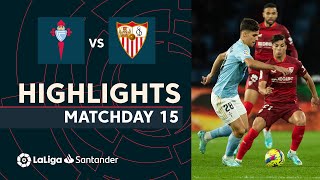 Resumen de RC Celta vs Sevilla FC 11 [upl. by Sheeb]