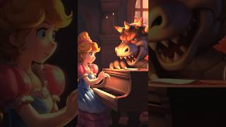 Princess Peach sings to Bowser Short Official Music Video Super Mario Bros YBAM [upl. by Norvin822]