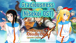 7DeadlySins Grand Cross Jukebox quotGraciousness Nisekoi OST Music Code [upl. by Oona]