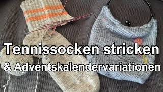 👜 Neue StrickTasche 🧦 Lieblingssocken stricken 🎁 Wunschadventskalendervariationen ✨  228 [upl. by Mellins]