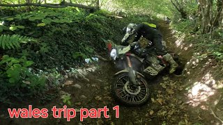 Riding the green lanes of north Wales with RM trails [upl. by Carol-Jean]