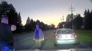 Sterling Heights police help 79yearold hook up TV for his ill wife after traffic stop [upl. by Shel272]