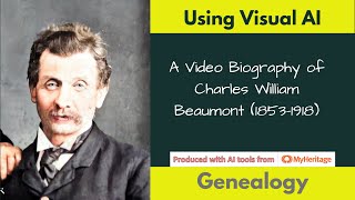 Genealogy AI A snapshot of Charles William Beaumont 18531918 [upl. by Sorrows130]