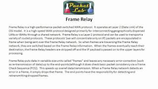 Frame Relay  Introduction and Concepts  Part 1 [upl. by Wivina728]