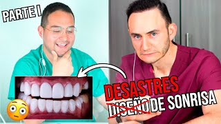 Así NO se hace un DISEÑO DE SONRISA Ft Dr Federico Baena 😱 PT1 Reacción [upl. by Lull]