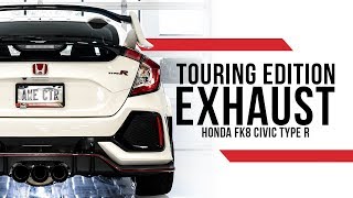 AWE Touring Edition Exhaust for the Honda FK8 Civic Type R [upl. by Enilrek]