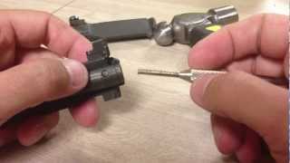 Easy M1 amp M1A Bolt Disassembly amp Reassembly [upl. by Oijres]