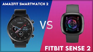 Amazfit Smartwatch 2 vs Fitbit Sense 2 Comparison [upl. by Tivad]