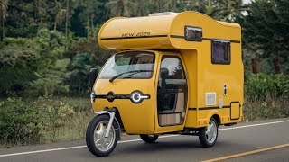 2025 Tricycle Camper – The Future of Adventure on Three Wheels [upl. by Annaehs803]