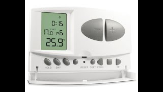 Programmazione Cronotermostato Avidsen 103954 [upl. by Celisse]