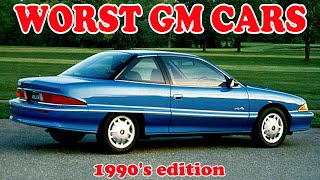 Worst cars of the 90s from General Motors [upl. by Baras]