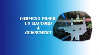 Comment poser un raccord à glissement pour PER [upl. by Bethel]