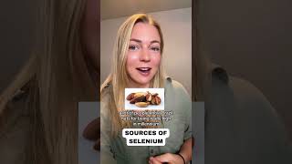 Selenium Secrets Top Food Sources Revealed shorts nutrition [upl. by Anrat933]