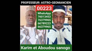 KARIM SANOGO PROFESSEUR ASTROGEOMANCIEN ANNIVERSAIRE 2018 BARO [upl. by Kylander]