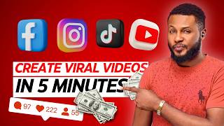 How to Create Viral TikTok amp Facebook Videos with AI in Just 5 Minutes  Make Money Online [upl. by Oinotnas435]