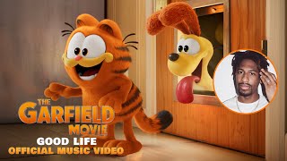 THE GARFIELD MOVIE  quotGood Lifequot by Jon Batiste Official Music Video [upl. by Dnaltiak]