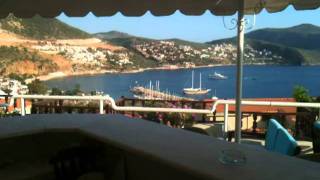 Kalkan Hotel Dionysia Roof RestaurantMOV [upl. by Nell]