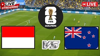 🔴Live  Indonesia vs Australia  🏆️ AFC Asian Qualifiers Road to World Cup 2026  Reaction [upl. by Mellar]