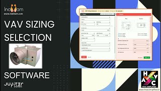 VAV Sizing amp Selection Software Tool [upl. by Nivej]